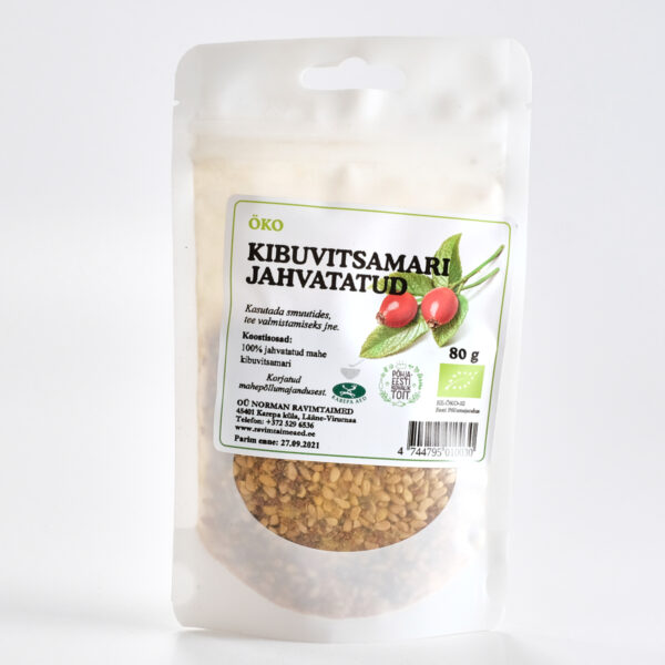 Kibuvitsamarjad jahvatatud 80g Norman Ravimtaimed